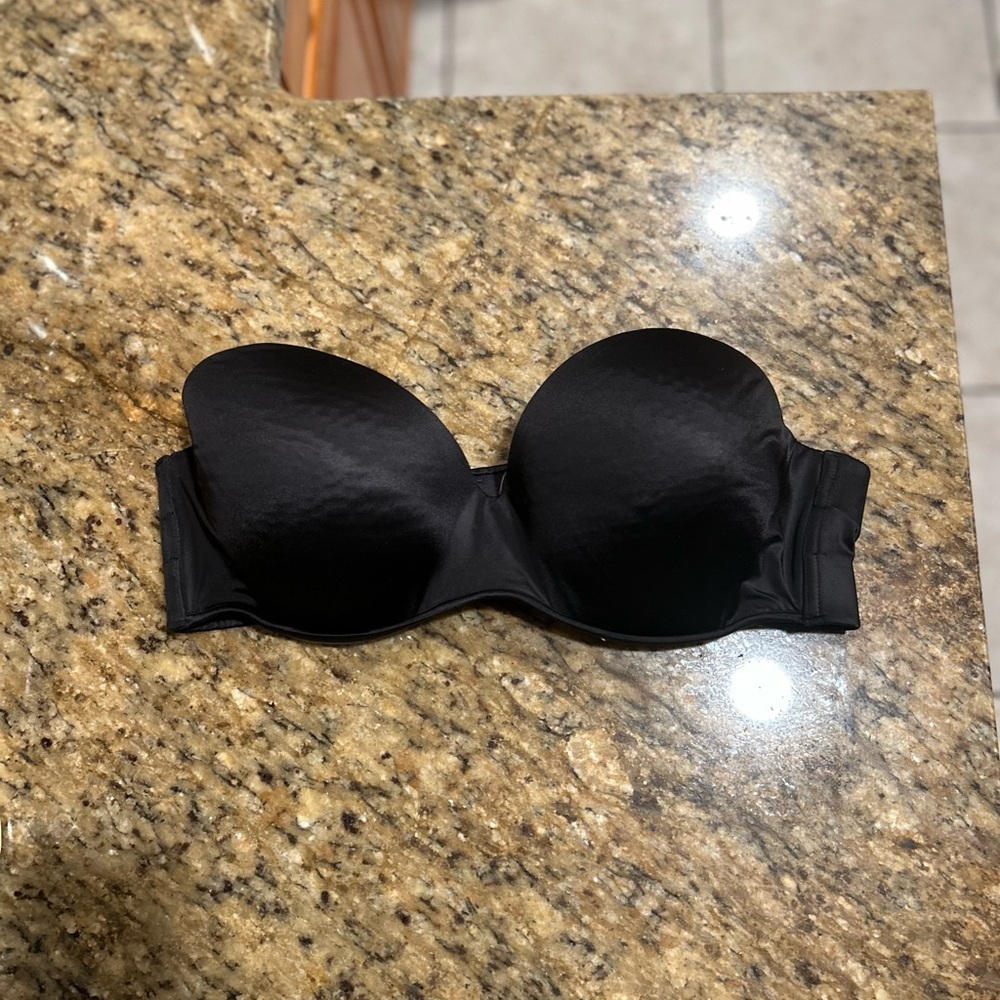 Cacique Black  Strapless Bra